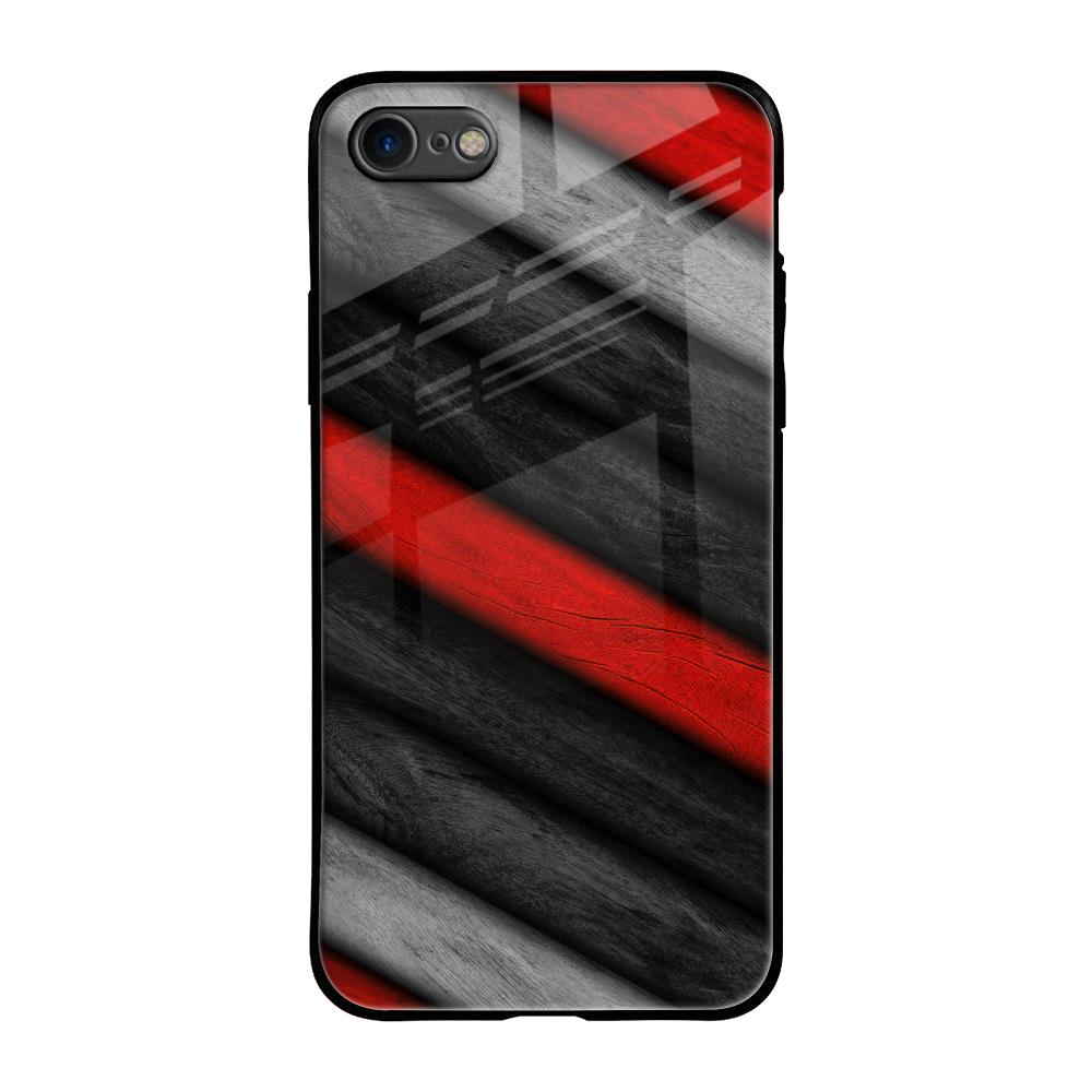 Soft Wooden Texture iPhone 8 Glass Back Cover Online