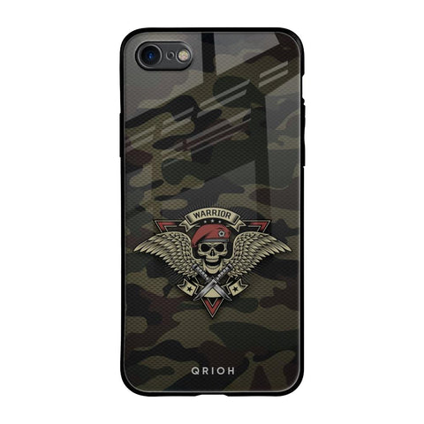 Army Warrior iPhone 8 Glass Back Cover Online