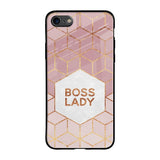 Boss Lady iPhone 8 Glass Back Cover Online
