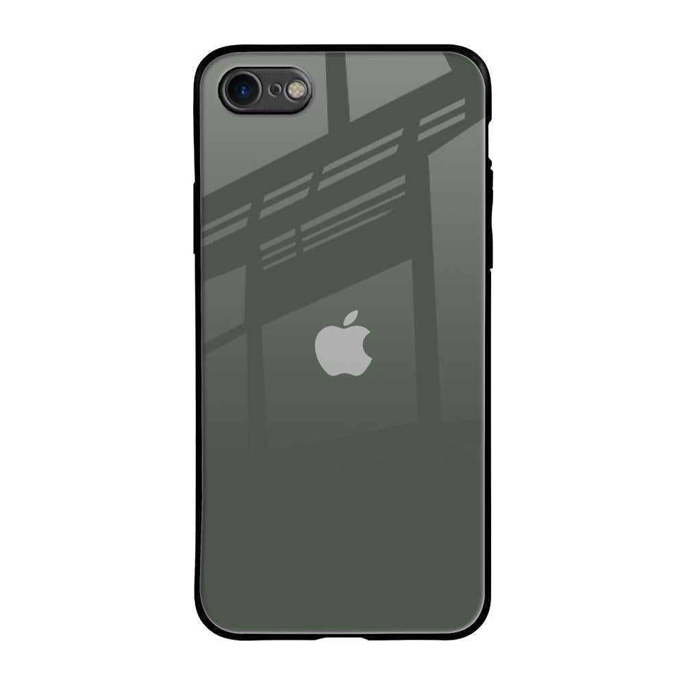 Charcoal iPhone 8 Glass Back Cover Online