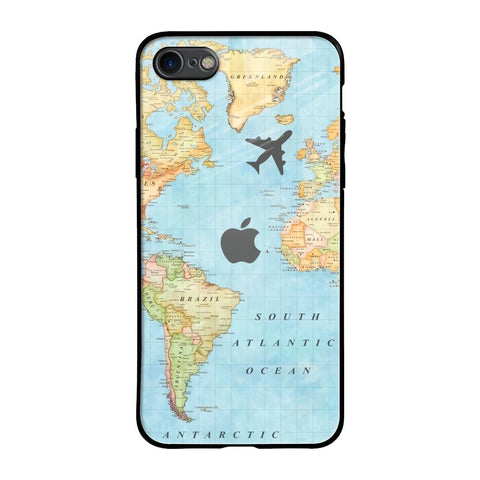 Fly Around The World iPhone 8 Glass Back Cover Online