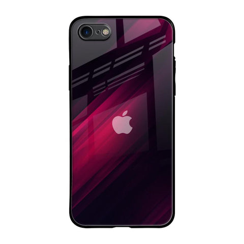 Razor Black iPhone 8 Glass Back Cover Online