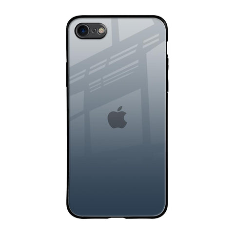 Smokey Grey Color iPhone 8 Glass Back Cover Online