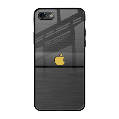 Grey Metallic Glass iPhone 8 Glass Back Cover Online