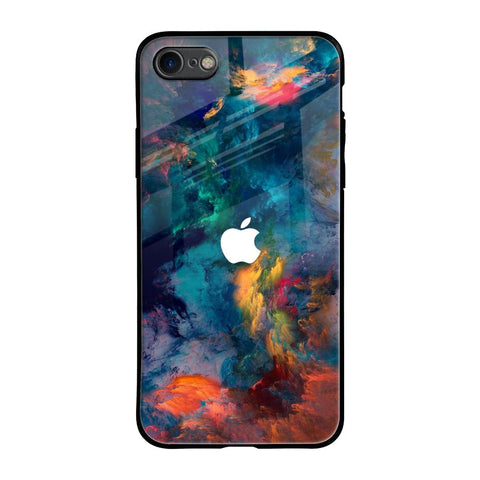 Colored Storm iPhone 8 Glass Back Cover Online