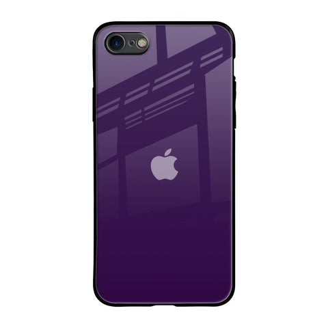 Dark Purple iPhone 8 Glass Back Cover Online