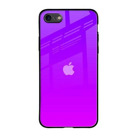 Purple Pink iPhone 8 Glass Back Cover Online