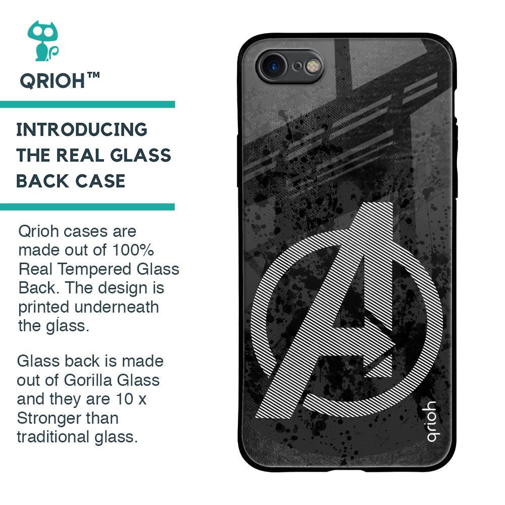 Sign Of Hope Glass Case for iPhone 8