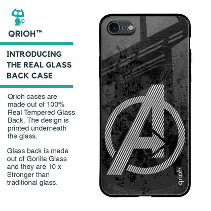 Sign Of Hope Glass Case for iPhone 8