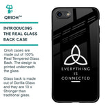 Everything Is Connected Glass Case for iPhone 8