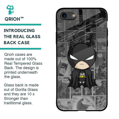 Cartoon Art Glass Case for iPhone 8