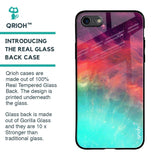 Colorful Aura Glass Case for iPhone 8