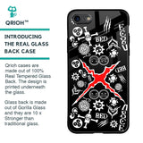 Red Zone Glass Case for iPhone 8