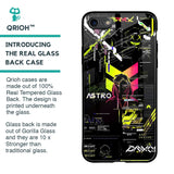 Astro Glitch Glass Case for iPhone 8