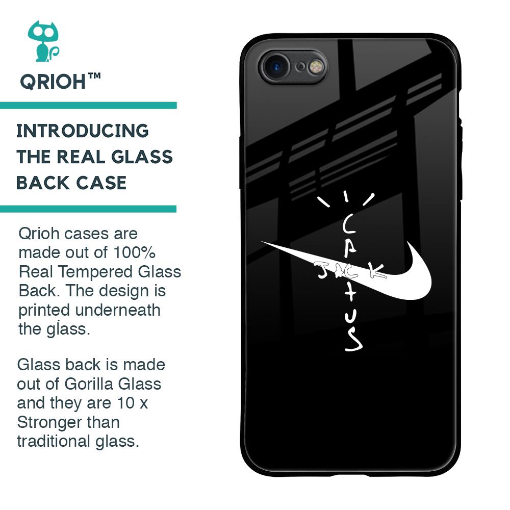 Jack Cactus Glass Case for iPhone 8
