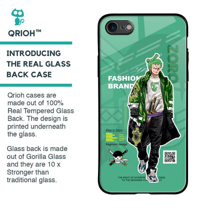 Zoro Bape Glass Case for iPhone 8