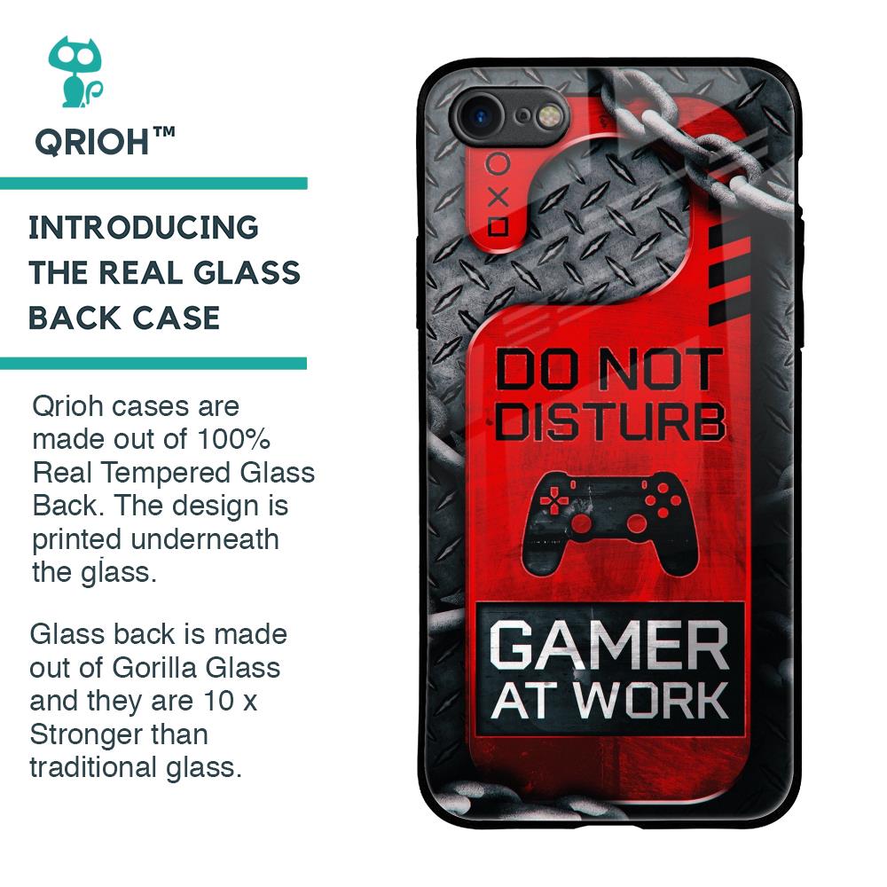 Do No Disturb Glass Case For iPhone 8