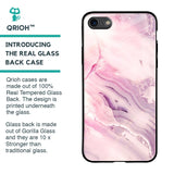 Diamond Pink Gradient Glass Case For iPhone 8