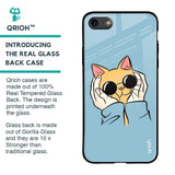 Adorable Cute Kitty Glass Case For iPhone 8