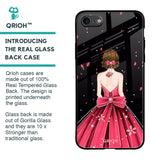 Fashion Princess Glass Case for iPhone 8
