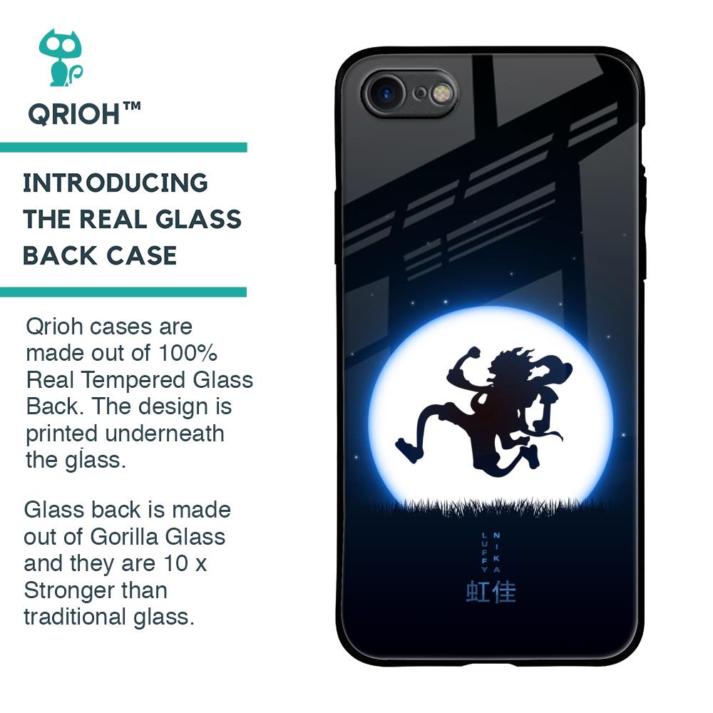 Luffy Nika Glass Case for iPhone 8
