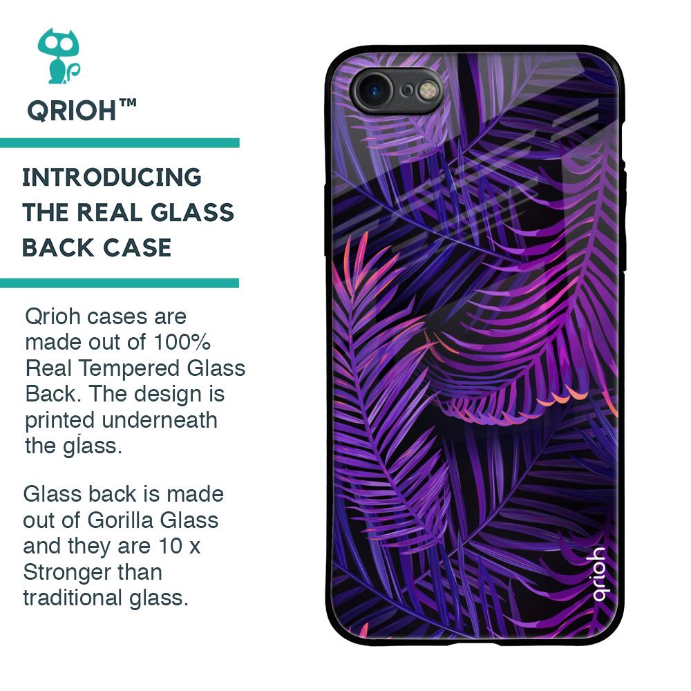Plush Nature Glass Case for iPhone 8