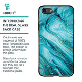 Ocean Marble Glass Case for iPhone 8