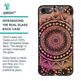 Floral Mandala Glass Case for iPhone 8