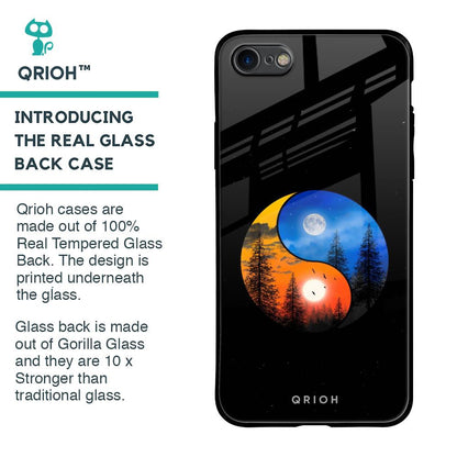 Yin Yang Balance Glass Case for iPhone 8
