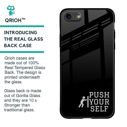 Push Your Self Glass Case for iPhone 8