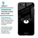 Cute Bear Glass Case for iPhone 8