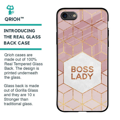 Boss Lady Glass Case for iPhone 8