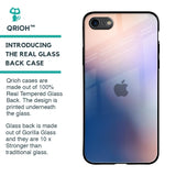 Blue Mauve Gradient Glass Case for iPhone 8