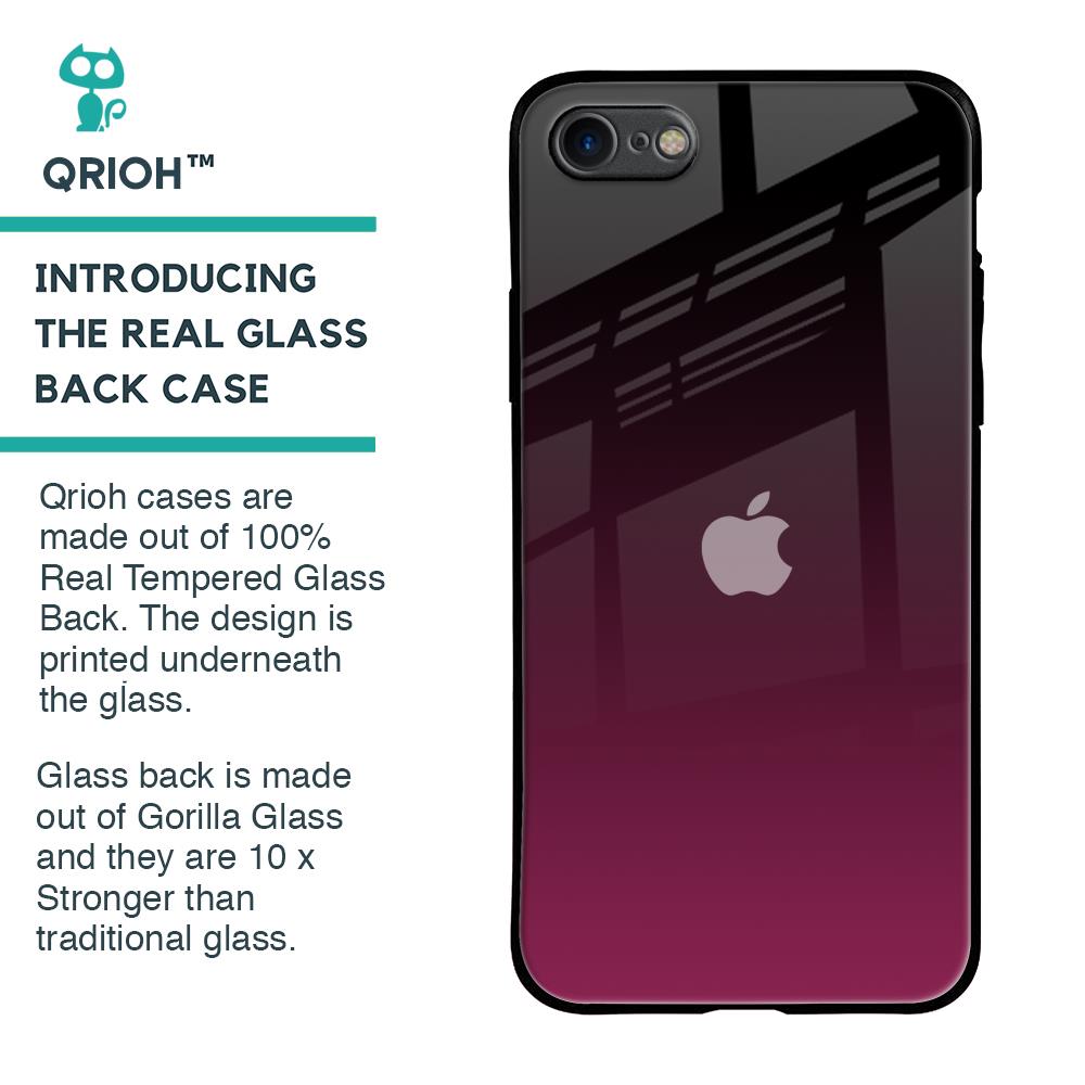 Wisconsin Wine Glass Case For iPhone 8