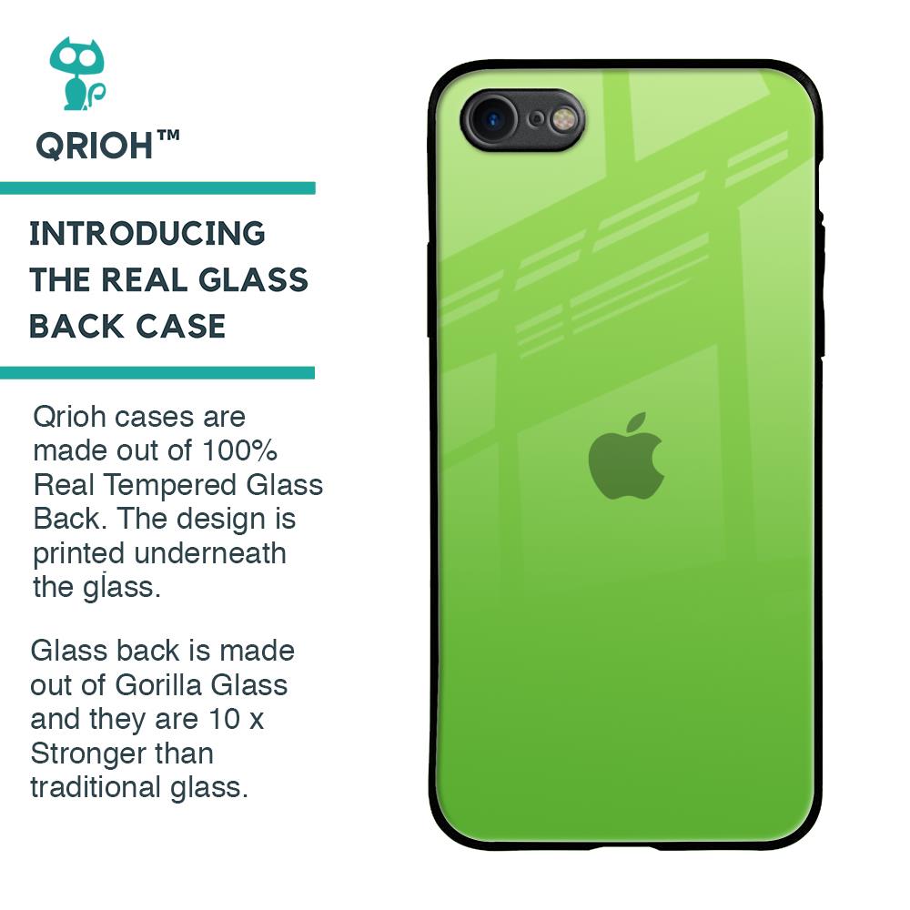 Paradise Green Glass Case For iPhone 8