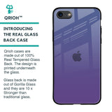 Indigo Pastel Glass Case For iPhone 8