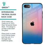 Blue & Pink Ombre Glass case for iPhone 8