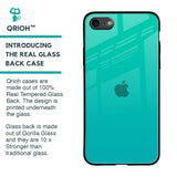 Cuba Blue Glass Case For iPhone 8
