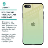 Mint Green Gradient Glass Case for iPhone 8