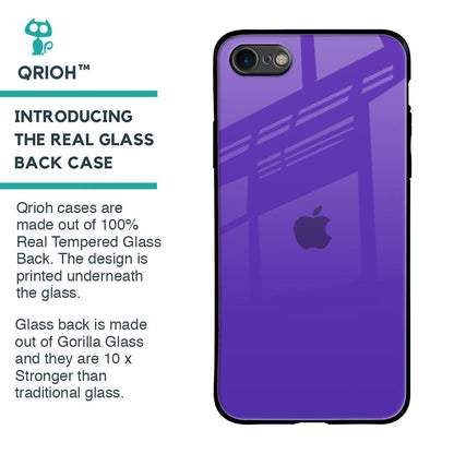 Amethyst Purple Glass Case for iPhone 8