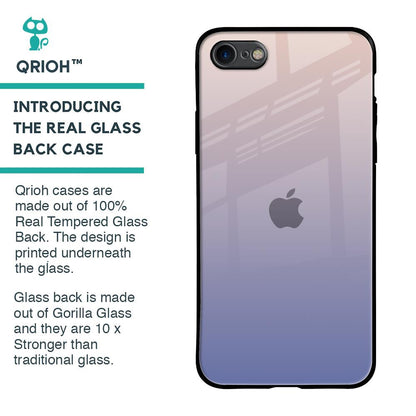 Rose Hue Glass Case for iPhone 8