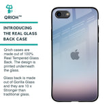 Light Sky Texture Glass Case for iPhone 8