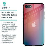 Dusty Multi Gradient Glass Case for iPhone 8