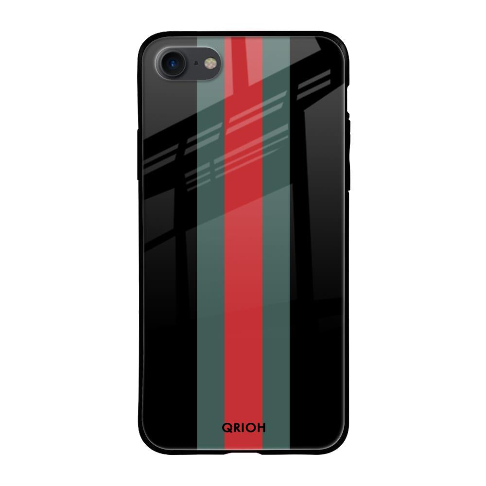 Vertical Stripes Apple iPhone 8 Glass Cases & Covers Online