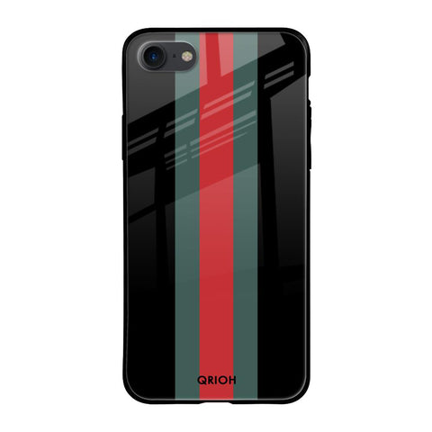 Vertical Stripes Apple iPhone 8 Glass Cases & Covers Online