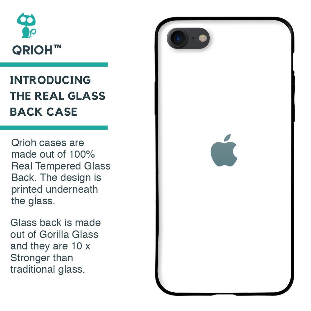 Arctic White Glass Case for iPhone 8