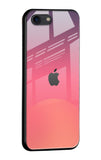 Sunset Orange Glass Case for iPhone 8