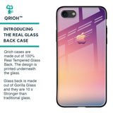 Lavender Purple Glass case for iPhone 8