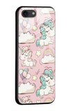 Balloon Unicorn Glass case for iPhone 8