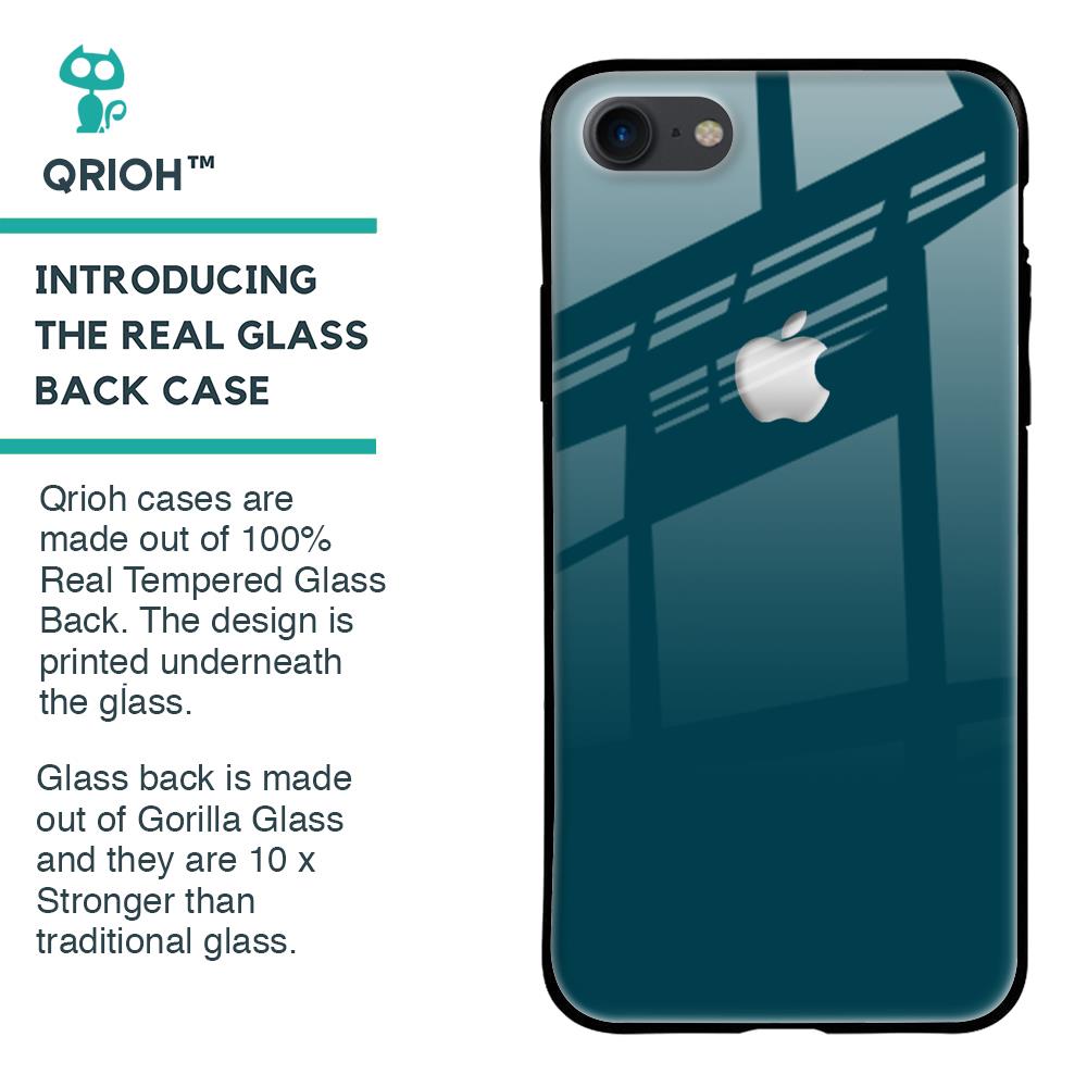 Emerald Glass Case for iPhone 8